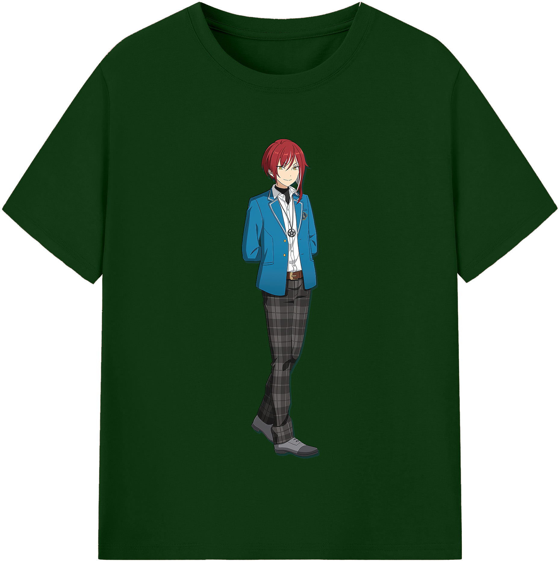 （画像用） あんさんぶるスターズ! Ensemble Stars 綿100％半袖Tシャツ（フロントプリント）